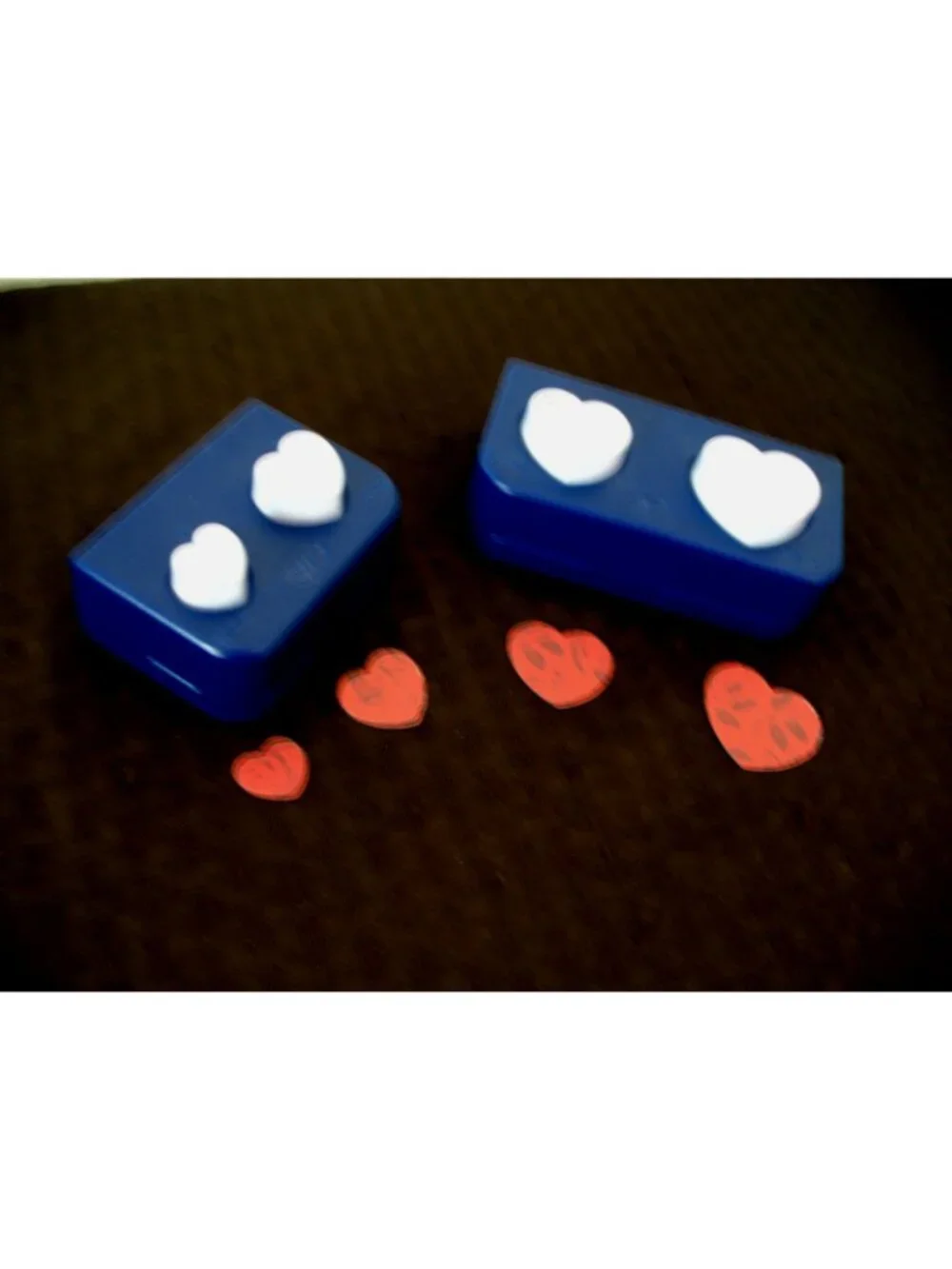 Creative Memories HEART Makers- 1 1/4 in & 1 1/2 inch -&Mini 3/4 in & 1 in. -
